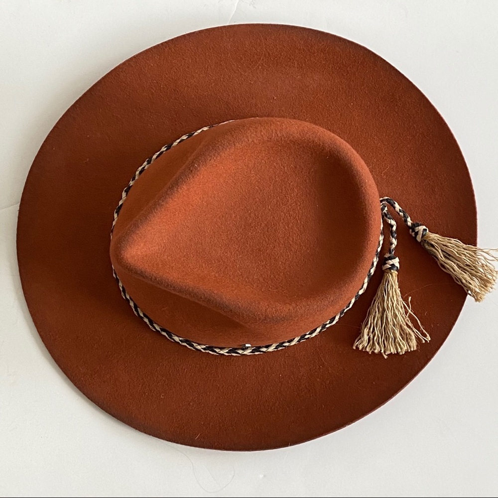 Free People Hat - wide brimmed fedora